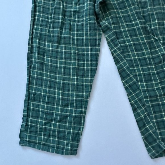 University OF HawaiiPajama Pants Adult 2XLPLaid Green Stretch Size 2XL (34x27) - Picture 3 of 14